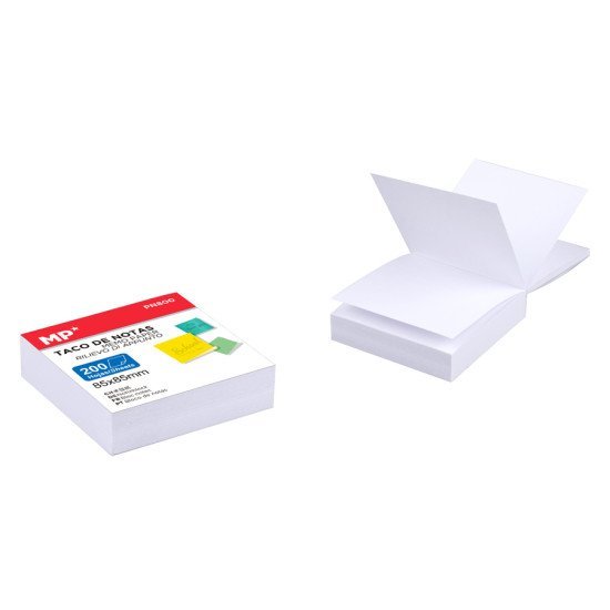Mp Χαρτάκια Σημειώσεων Pn800, 85 X 85Mm, 200Τμχ, Λευκά