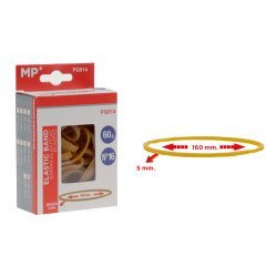 Mp Λαστιχάκια Συσκευασίας Pg014 Σε Κουτί, No16, 5X160Mm, 60G