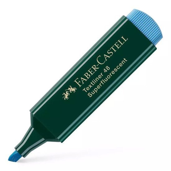 Faber-Castell Μαρκαδόρος Υπογράμμισης Textliner 48, Μπλε, 1Τμχ