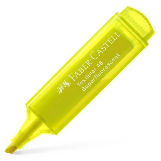 Faber-Castell Μαρκαδόρος Υπογράμμισης Textliner 1546, Κίτρινος, 1Τμχ