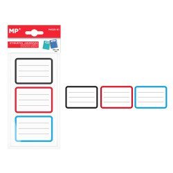 Mp Αυτοκόλλητες Ετικέτες Τετραδίων Pn125-01, 65X45Mm, 3 Χρώματα, 24Τμχ Mp Αυτοκόλλητες Ετικέτες Τετραδίων Pn125-01, 65X45Mm, 3 Χρώματα, 24Τμχ