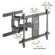Brateck Επιτοίχια Βάση Lpa61-466 Για Οθόνη 37-80", Full-Motion, 60Kg Brateck Επιτοίχια Βάση Lpa61-466 Για Οθόνη 37-80", Full-Motion, 60Kg