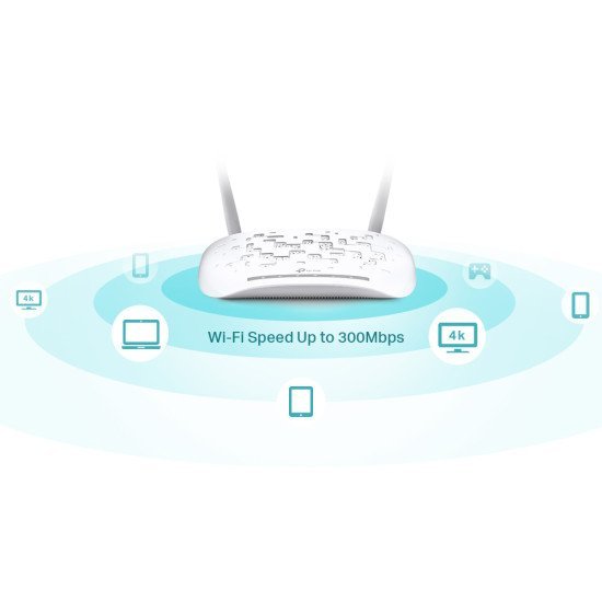 Tp-Link Wireless N Modem Router Td-W9970, 300Mbps, Vdsl/Adsl, Ver. 3.0