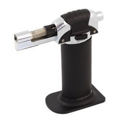 Φλόγιστρο Υγραερίου Ag306 Με Βάση, Μεταλλικό, Μαύρο