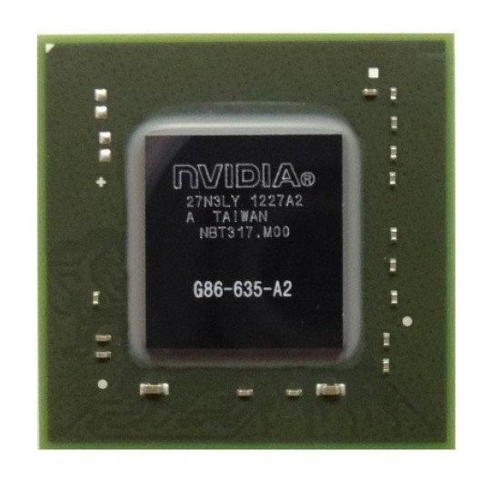 Nvidia Bga Ic Chip G86-635-A2, With Balls