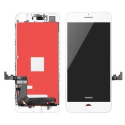 Tw Incell Lcd Ilcd-007 Για Iphone 7, Camera-Sensor Ring, Earmesh, Λευκή
