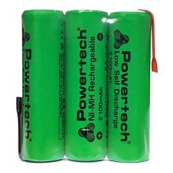 Powertech Επαναφορτιζόμενη Μπαταρία Pt-793 2100Mah, Aα Hr6, 3Τμχ Powertech Επαναφορτιζόμενη Μπαταρία Pt-793 2100Mah, Aα Hr6, 3Τμχ