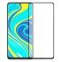 Powertech Tempered Glass 5D, Full Glue, Xiaomi Redmi Note 9 Pro, Μαύρο