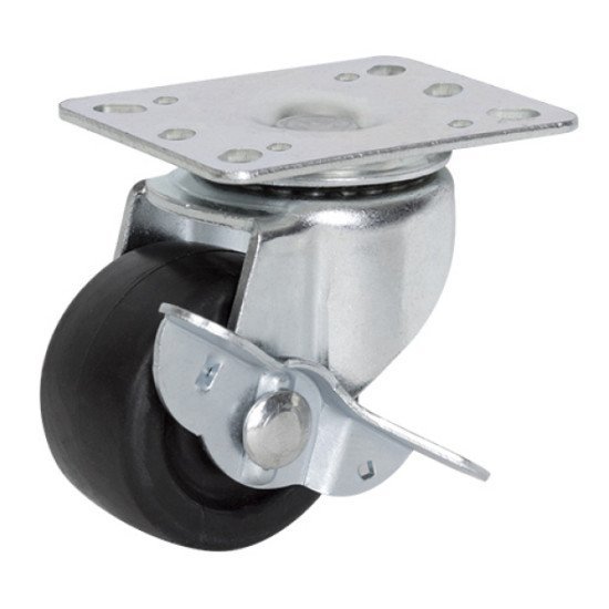 Powertech Ρόδα Για Rack Netw-0014, Περιστρεφόμενη, Με Φρένο, 100Kg Max Powertech Ρόδα Για Rack Netw-0014, Περιστρεφόμενη, Με Φρένο, 100Kg Max