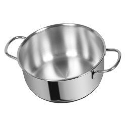 METALSOMMA Κατσαρόλα 205/22, AISI 304, inox, 3.5lt, 22cm