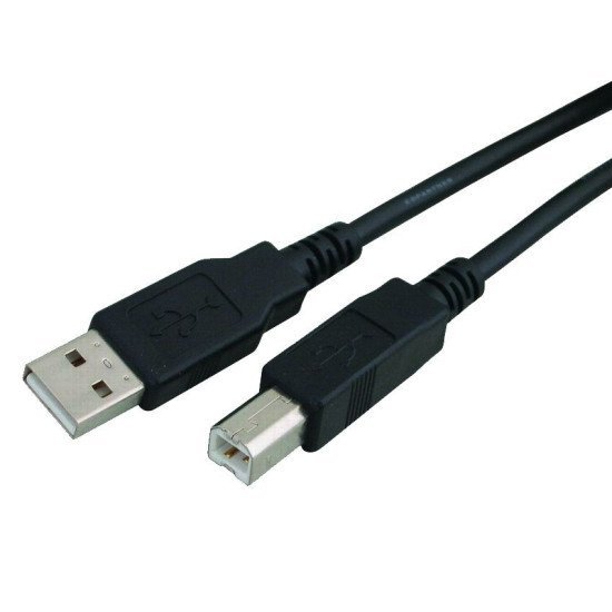 Powertech Καλώδιο Usb Σε Usb Type Β Cab-U050, Copper, 3M, Μαύρο Powertech Καλώδιο Usb Σε Usb Type Β Cab-U050, Copper, 3M, Μαύρο