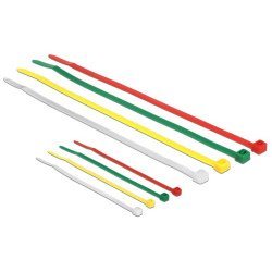 Delock Δεματικά Καλωδίων, 100X2.5Mm - 200X3.6Mm, Χρωματιστά, 200Τμχ Delock Δεματικά Καλωδίων, 100X2.5Mm - 200X3.6Mm, Χρωματιστά, 200Τμχ