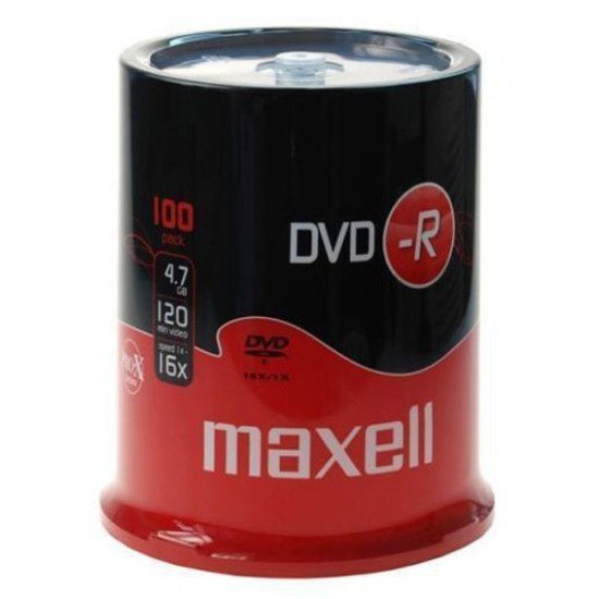 Maxell Dvd-R 16X 120Min 4,7Gb 100 Cake