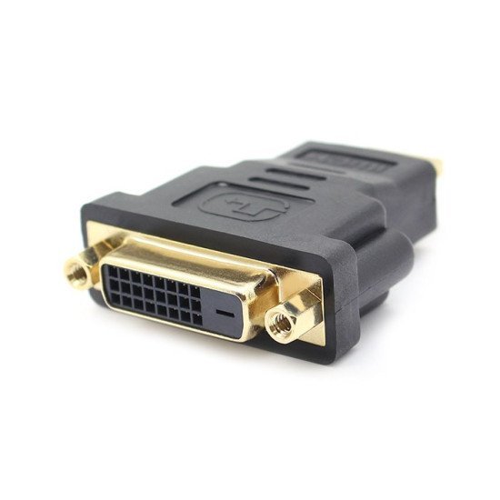 Powertech Αντάπτορας Hdmi Αρσενικό Σε Dvi 24+1 Θηλυκό Cab-H028, Μαύρος Powertech Αντάπτορας Hdmi Αρσενικό Σε Dvi 24+1 Θηλυκό Cab-H028, Μαύρος