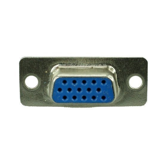 Vga Connector - Vga 15 Pin (Up)