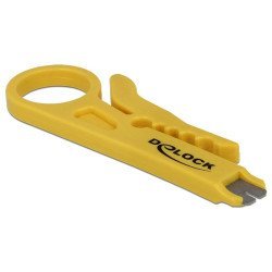 Delock Insertion Tool Και Cable Stripper 18411, Κίτρινο