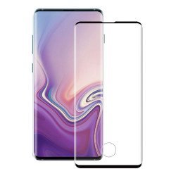 Powertech Tempered Glass 3D, Half Glue, Curved, Samsung S10 Plus, Μαύρο
