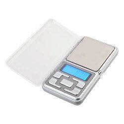 Μίνι ζυγαριά ακριβείας MH-500, 0.1 έως 500gr, LCD οθόνη, ασημί