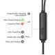 Celebrat Earphones G13 Με Μικρόφωνο, 10Mm, 3.5Mm, 1.2M, Μαύρο Celebrat Earphones G13 Με Μικρόφωνο, 10Mm, 3.5Mm, 1.2M, Μαύρο