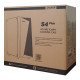 ZALMAN PC case S4 Plus, mid tower, 400x206x458mm, 3x fan, διάφανο πλαϊνό