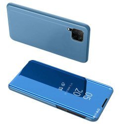 Powertech Θήκη Clear View Mob-1512, Huawei P40 Lite, Μπλε
