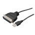 Powertech Καλώδιο Usb 2.0 Σε Παράλληλο 36Pin(M), Copper, 1.5M