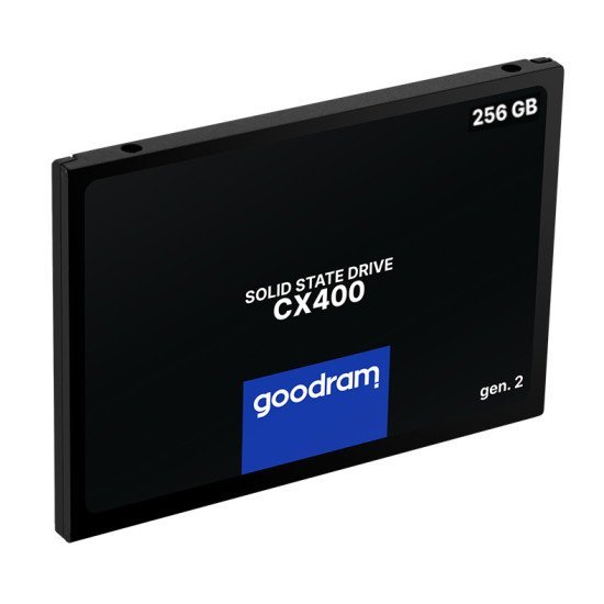 Goodram Ssd Cx400 Gen.2 256Gb, 2.5", Sata Iii, 550-480Mb/S, 3D Tlc Nand