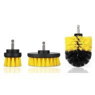 Σετ Βούρτσες Καθαρισμού Σε Διάφορα Μεγέθη Cln-0014, 3Τμχ