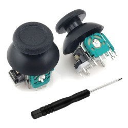 3D Analog Joystick Tool-0038 Για Χειριστήριο Ps4, Μαύρο, 2Τμχ