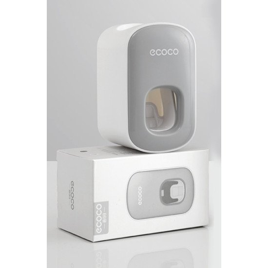 Ecoco Διανεμητής Οδοντόκρεμας E1922, Λευκό-Γκρι Ecoco Διανεμητής Οδοντόκρεμας E1922, Λευκό-Γκρι