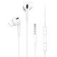 Usams Earphones Με Μικρόφωνο Ep-41, 3.5Mm, 10Mm, 1.2M, Λευκά