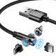 Usams Καλώδιο Usb Σε Lightning U59, Μαγνητικό, Περιστρεφόμενο, 1M, Μαύρο Usams Καλώδιο Usb Σε Lightning U59, Μαγνητικό, Περιστρεφόμενο, 1M, Μαύρο