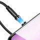 Usams Καλώδιο Usb Σε Lightning U59, Μαγνητικό, Περιστρεφόμενο, 1M, Μαύρο Usams Καλώδιο Usb Σε Lightning U59, Μαγνητικό, Περιστρεφόμενο, 1M, Μαύρο