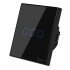 Sonoff Smart Διακόπτης Τχ-T3Eu3C, Αφής, Wi-Fi, Τριπλός, Μαύρος