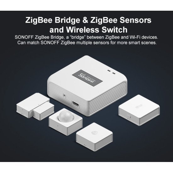 Sonoff Smart Bridge Ελέγχου Ηλεκτρικών Συσκευών Zbbridge, Zigbee
