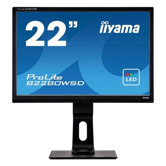 Iiyama Used Οθόνη B2280Wsd Led, 22" 1680X1050Px, Vga/Dvi-D, Sq