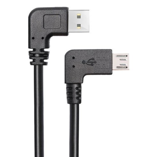 Powertech Καλώδιο Usb Σε Usb Micro-B Cab-U132, 90°, Dual Easy Usb, 0.5M Powertech Καλώδιο Usb Σε Usb Micro-B Cab-U132, 90°, Dual Easy Usb, 0.5M