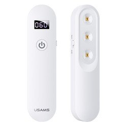 Usams Uv Αποστειρωτής Ultra Mini Us-Zb159,Με Οθόνη & Μπαταρία, Λευκός