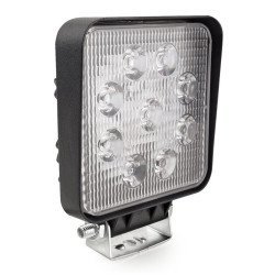 Amio Led Προβολέας Οχημάτων Awl07 02421, 9X Led, 10.5 X 10.5Cm, Μαύρος