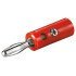 Goobay Βύσμα Μπανάνα Plug 11375, Αρσενικό 4.5Mm, Κόκκινο, 10Τμχ