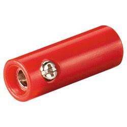 Goobay Βύσμα Μπανάνα Socket 11379, Θηλυκό, 70V, Κόκκινο, 10Τμχ