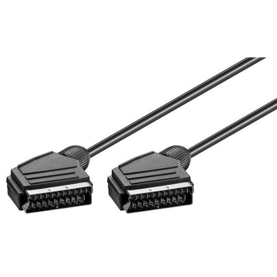 Goobay Καλώδιο Scart 21Pin Σε Scart 21Pin 11702, 1.5M, Μαύρο Goobay Καλώδιο Scart 21Pin Σε Scart 21Pin 11702, 1.5M, Μαύρο