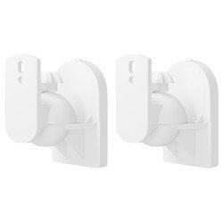 Goobay Επιτοίχια Βάση Ηχείων 49394, Έως 3.5Kg, Λευκή