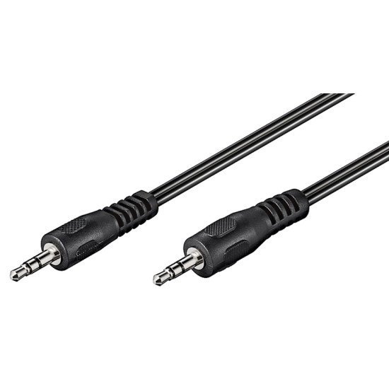 Goobay Καλώδιο Ήχου 3.5Mm 50019, 3 Pin Stereo, 1.5M, Μαύρο Goobay Καλώδιο Ήχου 3.5Mm 50019, 3 Pin Stereo, 1.5M, Μαύρο
