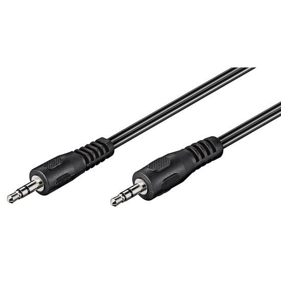 Goobay Καλώδιο Ήχου 3.5Mm 50430, 3 Pin Stereo, 5M, Μαύρο Goobay Καλώδιο Ήχου 3.5Mm 50430, 3 Pin Stereo, 5M, Μαύρο