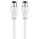 Goobay Καλώδιο Κεραίας Αρσενικό 68147, <70Db, Ccs, 2.5M, Λευκό Goobay Καλώδιο Κεραίας Αρσενικό 68147, <70Db, Ccs, 2.5M, Λευκό