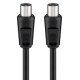 Goobay Καλώδιο Κεραίας Αρσενικό 68150, <70Db, Ccs, 5M, Μαύρο Goobay Καλώδιο Κεραίας Αρσενικό 68150, <70Db, Ccs, 5M, Μαύρο