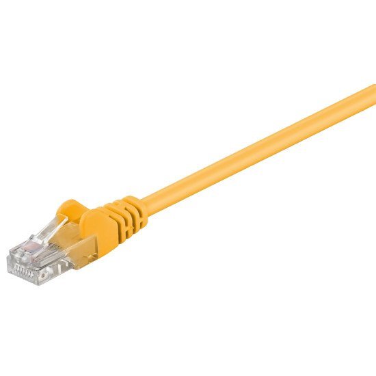 Gοobay Καλώδιο Utp Cat 5E 68341, Cca, 27Awg, Pvc, 1M, Κίτρινο Gοobay Καλώδιο Utp Cat 5E 68341, Cca, 27Awg, Pvc, 1M, Κίτρινο