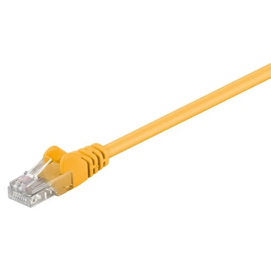 Gοobay Καλώδιο Utp Cat 5E 68376, Cca, 27Awg, Pvc, 5M, Κίτρινο Gοobay Καλώδιο Utp Cat 5E 68376, Cca, 27Awg, Pvc, 5M, Κίτρινο
