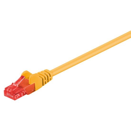 Gοobay Καλώδιο Utp Cat 6 68408, Cca, 24Awg, Pvc, 3M, Κίτρινο Gοobay Καλώδιο Utp Cat 6 68408, Cca, 24Awg, Pvc, 3M, Κίτρινο